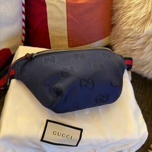 Gucci Blue Belt Bag